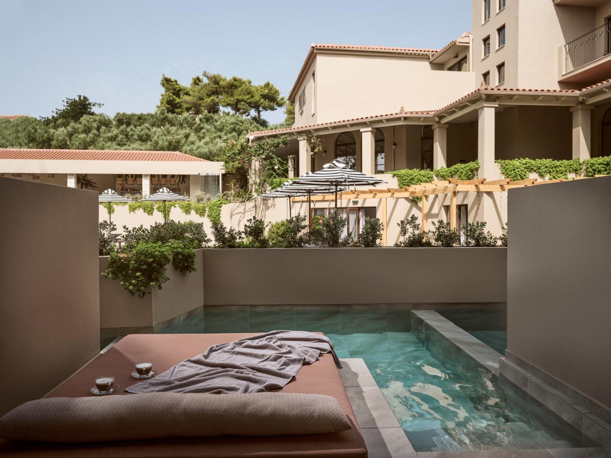 Hotel Pallas ラガナス エクステリア 写真