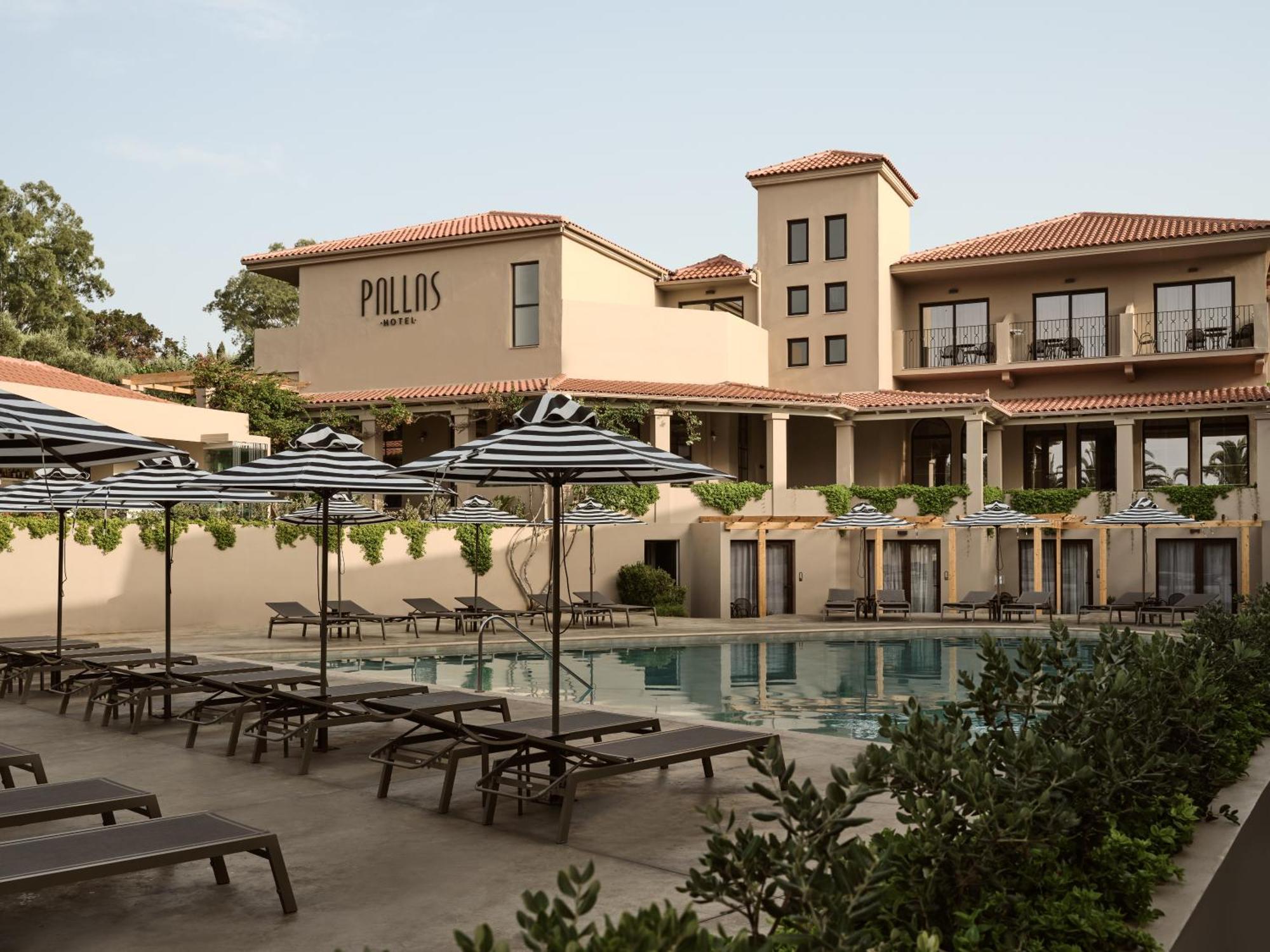 Hotel Pallas ラガナス エクステリア 写真